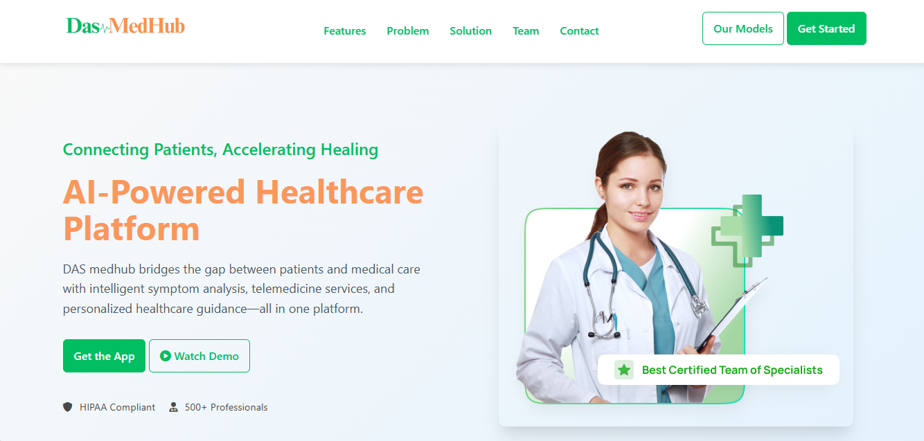 DAS MedHub Platform